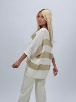 Bluză din tricot cu lurex - imagine 4