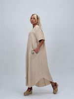 Rochie vaporoasă cu mânecă scurtă - imagine 13