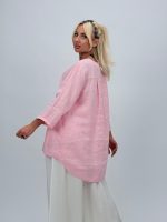 Cămașă din in cu 5 nasturi - imagine 28