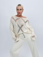 Bluză din tricot cu mânecă lungă - imagine 2