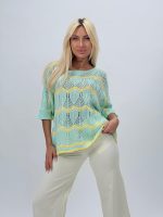 Bluză din tricot cu mânecă 3/4 - imagine 6