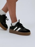 Pantof sneaker cu talpa maro - imagine 17