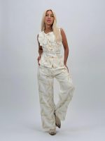 Set din in vestă și pantalon