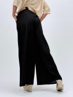 Pantalon din in cu curea - imagine 12