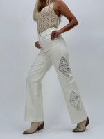 Jeans | Blug drept cu broderie - imagine 4