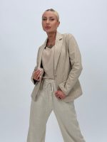 Sacou din in cu dungi