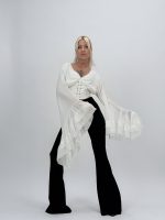 Cămașă cu mâneci supradimensionate - imagine 3