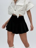 Fustă scurtă cu volane - imagine 9