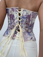 Top corset din dantelă - imagine 4