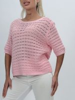 Bluză din tricot cu mânecă scurtă - imagine 11