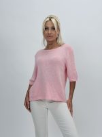 Bluză din tricot cu mânecă scurtă - imagine 13