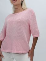 Bluză din tricot cu mânecă scurtă - imagine 15