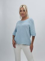 Bluză din tricot cu mânecă scurtă - imagine 10