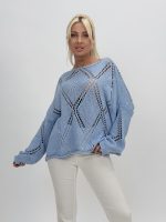 Bluză din tricot cu mânecă lungă - imagine 5