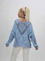 Bluză din tricot cu mânecă lungă - imagine 8