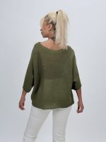 Bluză din tricot subțire cu model din paiete - imagine 8