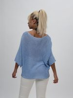 Bluză din tricot subțire cu model din paiete - imagine 12