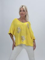 Bluză din tricot subțire cu model din paiete - imagine 14