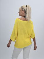 Bluză din tricot subțire cu model din paiete - imagine 16