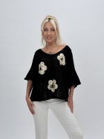 Bluză din tricot subțire cu model din paiete - imagine 17