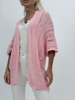 Blazer din tricot cu mâneci 3/4 - imagine 3