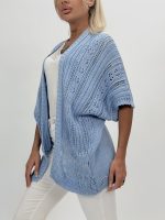 Blazer din tricot cu mâneci 3/4 - imagine 7