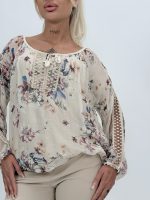 Bluză din mătase italiană - imagine 13