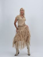 Fustă din tulle cu volane - imagine 9