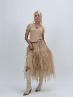 Fustă din tulle cu volane - imagine 10