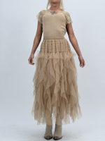 Fustă din tulle cu volane - imagine 11