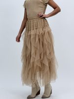 Fustă din tulle cu volane - imagine 12