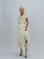 Fustă din tulle cu volane - imagine 3