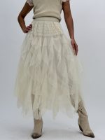 Fustă din tulle cu volane - imagine 4