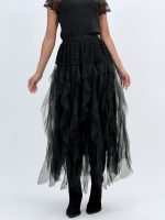 Fustă din tulle cu volane - imagine 19