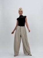 Pantalon office baggy - imagine 9