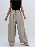Pantalon office baggy - imagine 12