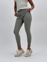 Pantalon slim fit color cu push-up - imagine 13