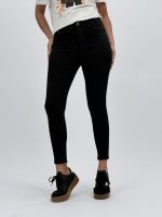 Pantalon slim fit color cu push-up - imagine 17