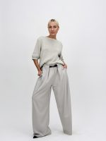 Bluză din tricot cu mânecă scurtă - imagine 2