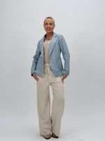 Sacou din in cu dungi - imagine 10