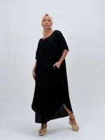 Rochie vaporoasă cu mânecă scurtă - imagine 31