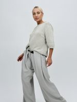 Bluză din tricot cu mânecă scurtă