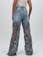 Jeans | Blug cu dantelă - imagine 7