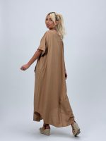 Rochie vaporoasă cu mânecă scurtă - imagine 10