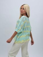 Bluză din tricot cu mânecă 3/4 - imagine 8