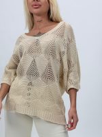 Bluză oversized din tricot - imagine 2