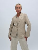 Sacou din in cu dungi - imagine 3