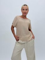 Bluză basic din bumbac - imagine 6