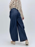 Pantalon baggy din lyocell - imagine 6