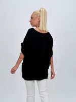 Bluză oversized cu broderie - imagine 15